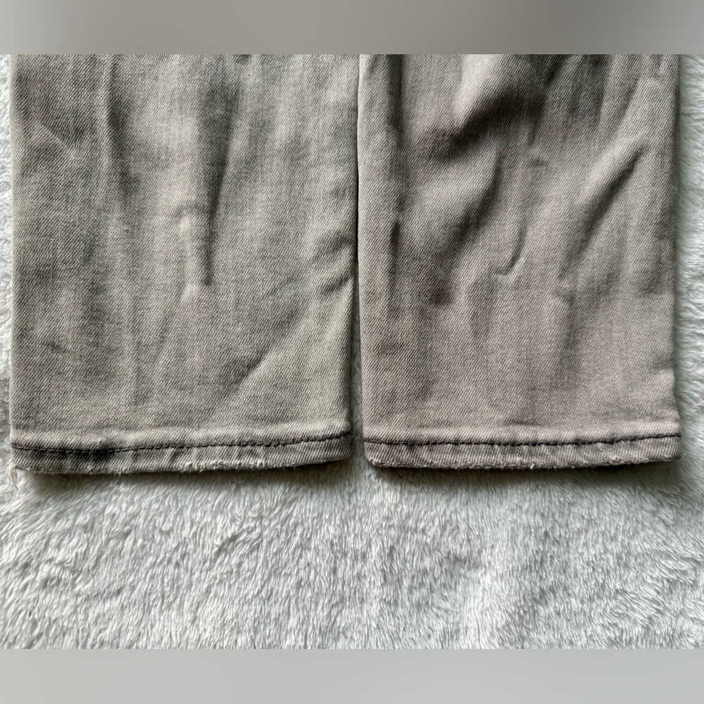 American Eagle Outfitters Women's Light Gray Ripped Skinny Jeans Sz 6 - Picture 12 of 12